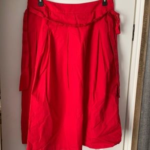 Beautiful red A-line Skirt